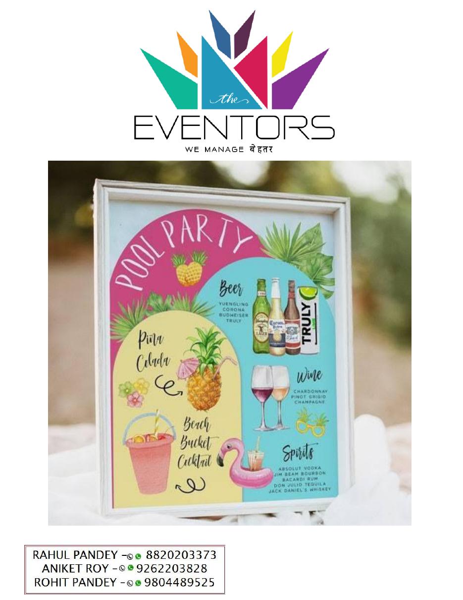 Pool Bar Menu cover